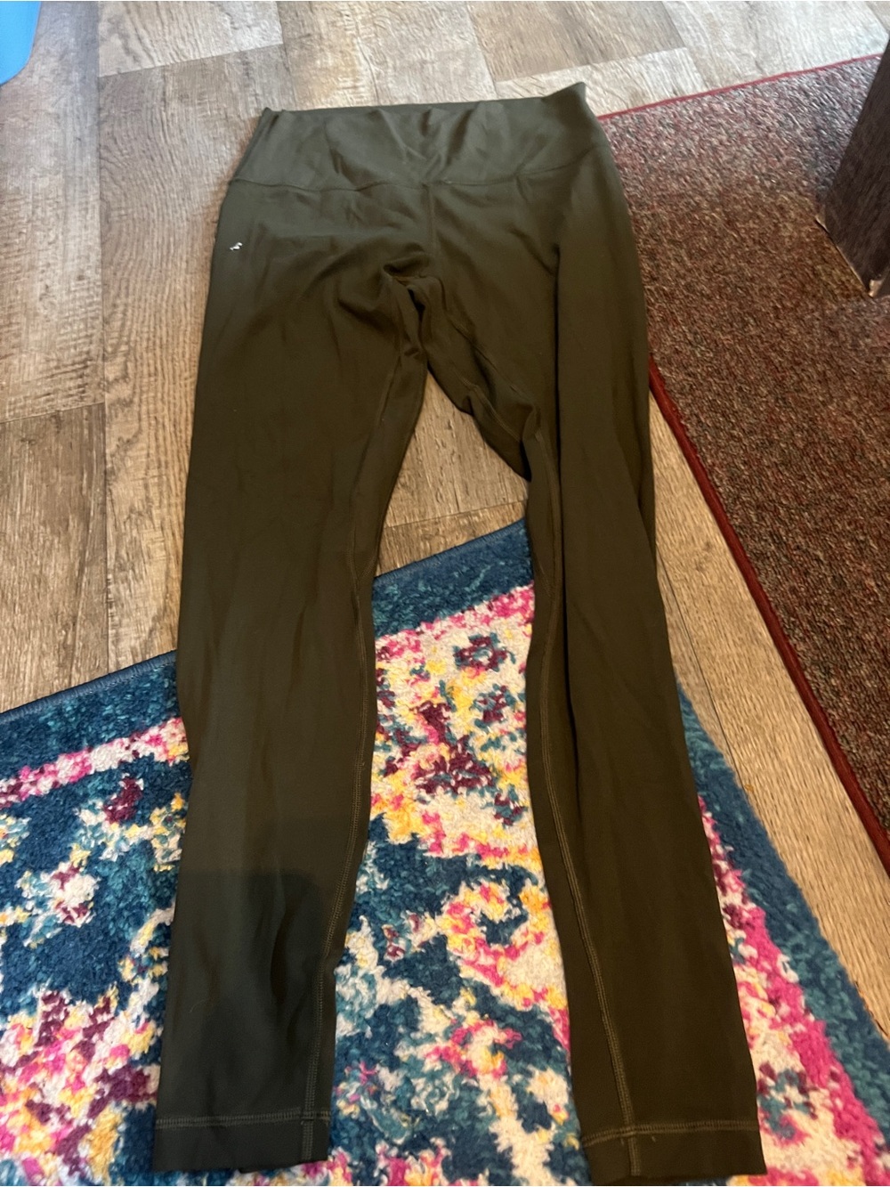 Lululemon align High-Rise Olive Green Active scalloped Leggings for Women